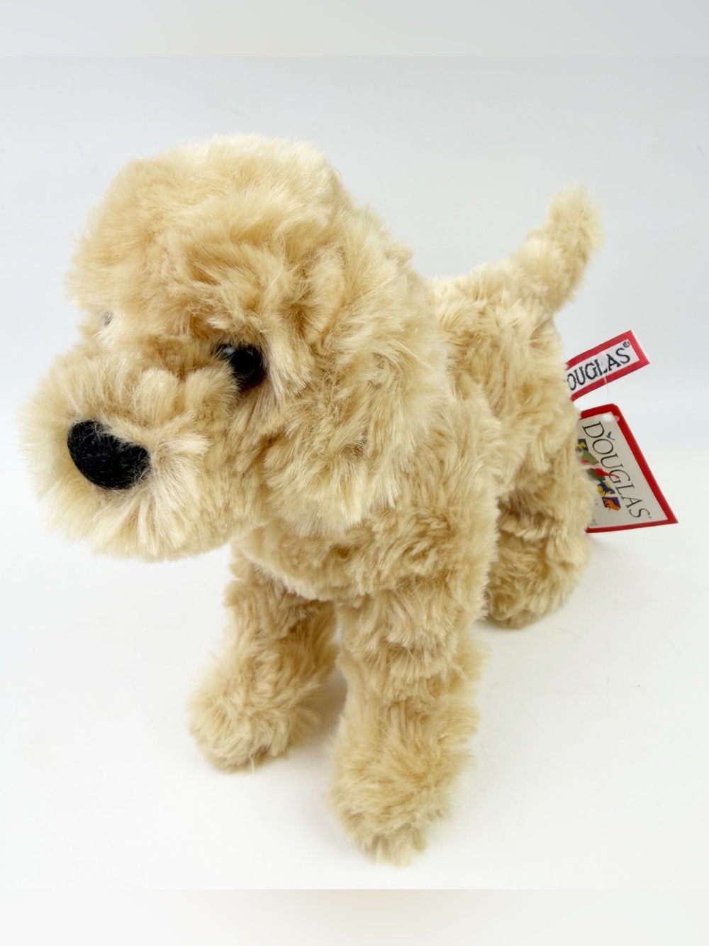 Douglas Cuddle Toys Thatcher Golden Retriever Plush #4011 Stuffed Animal 9” NWT